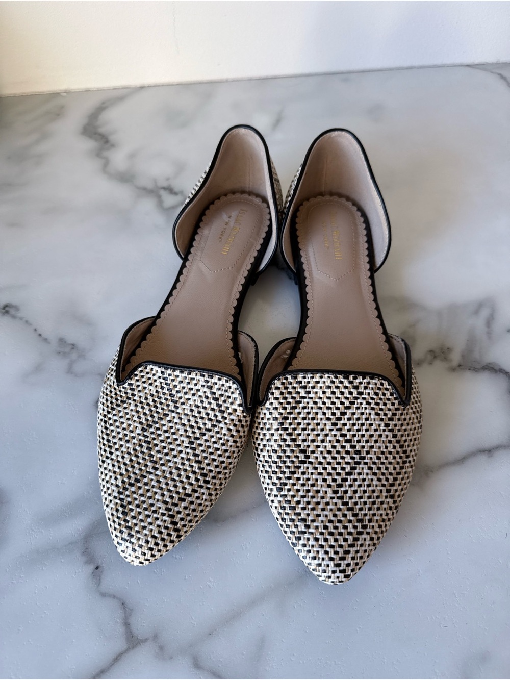 Isaac Mizrahi Flats Business Casual Closet Staple Preppy Elevated Basic size 10